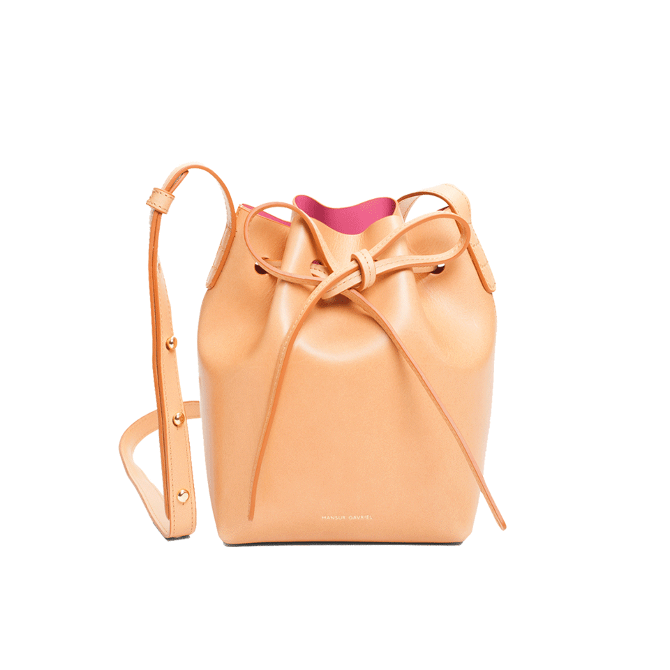 MANSUR GAVRIEL-Mini Mini Bucket Bag-CAMM/DOL