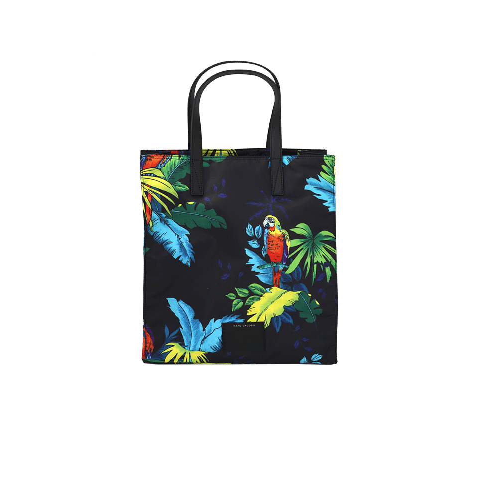 MARC JACOBS-Parrot Shopping Tote-BLK MULT