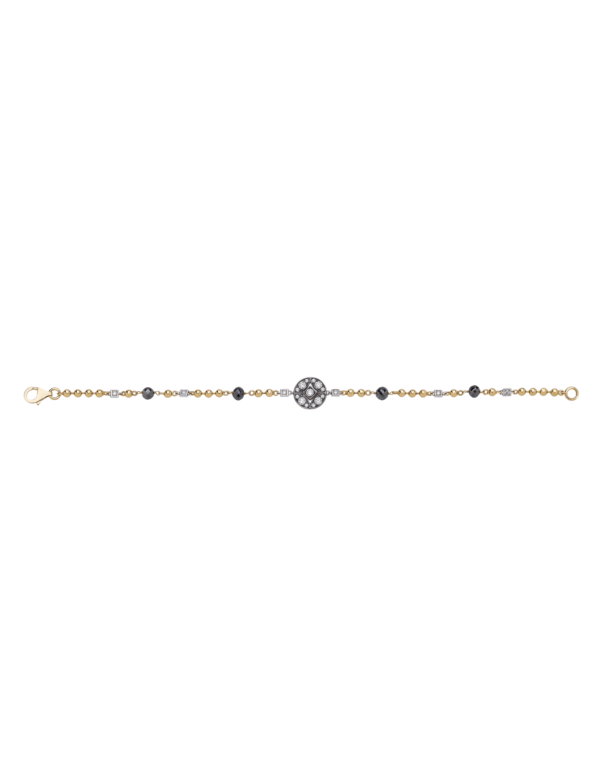 Ova Black Diamond Bracelet JEWELRYFINE JEWELBRACELET O MARIANI   