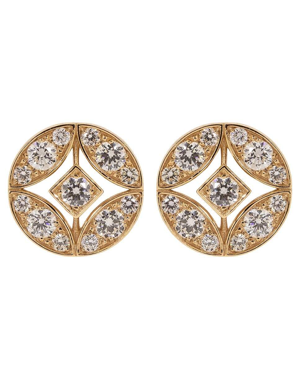 MARIANI-Lucilla Diamond Earrings-ROSE GOLD