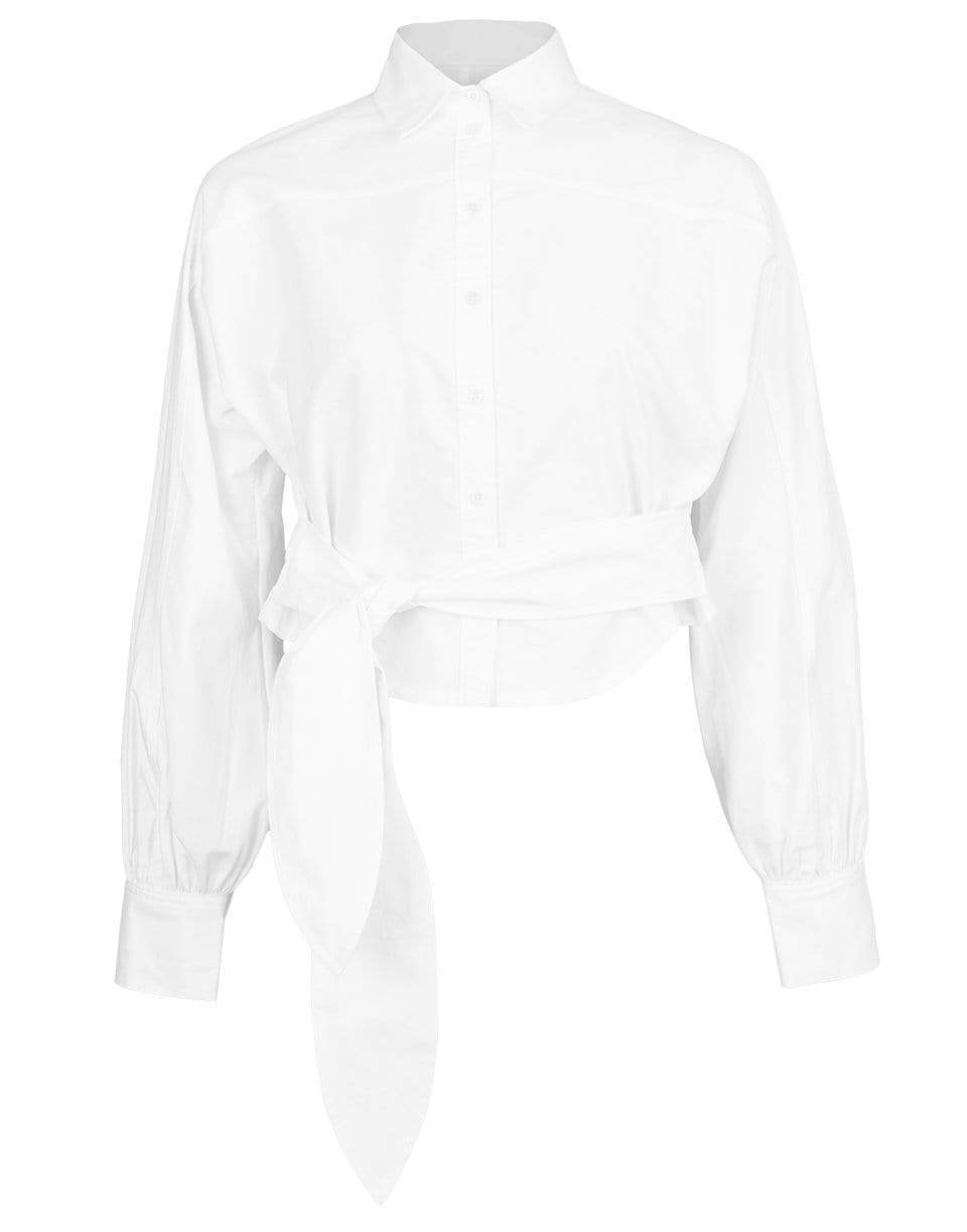 MARISSA WEBB-White Emmerson Oxford Shirt-