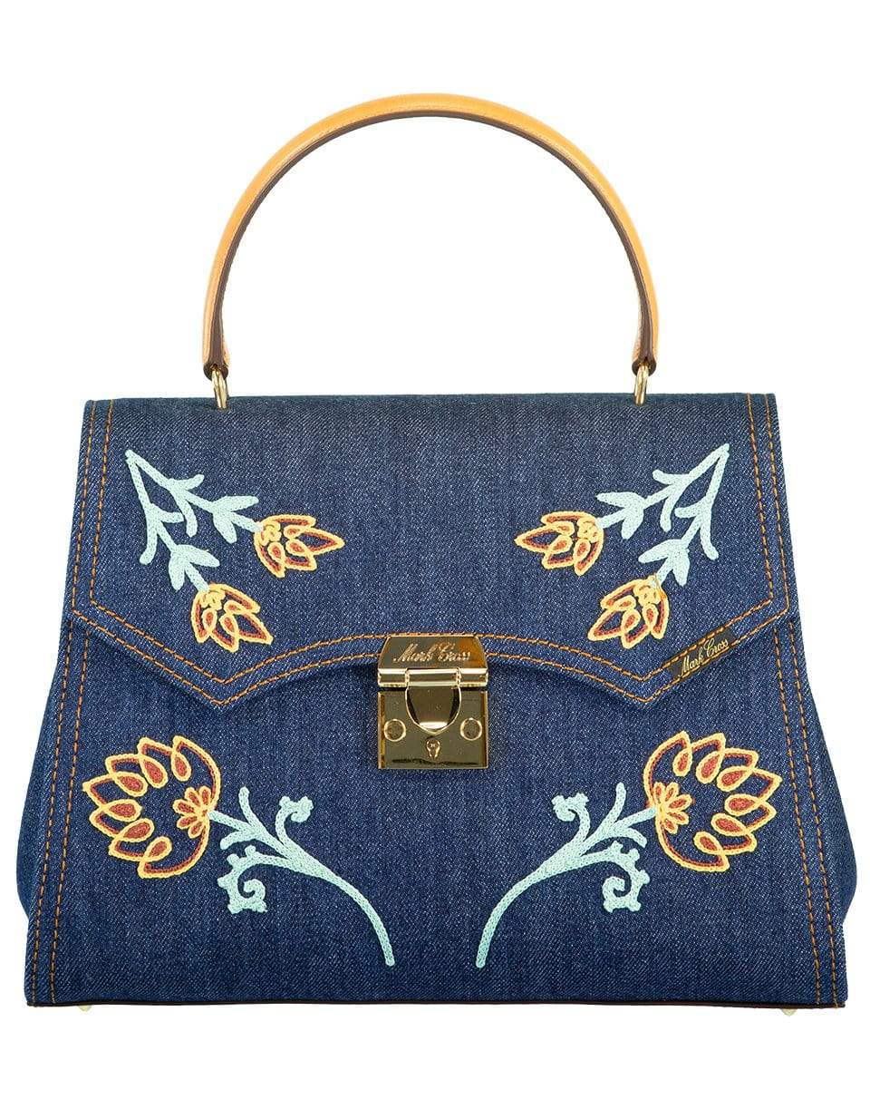 MARK CROSS-Madeline Lady Denim Bag-INDIGO