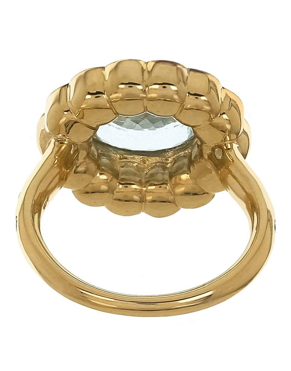 MARLO LAZ-Alexandra Aquamarine Ring-YELLOW GOLD