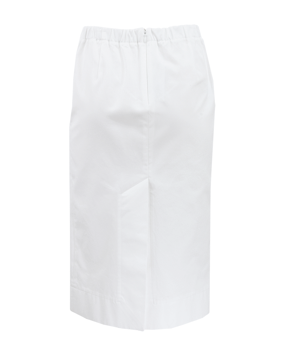 MARNI-Diamante Cotton Gabardine Pencil Skirt-
