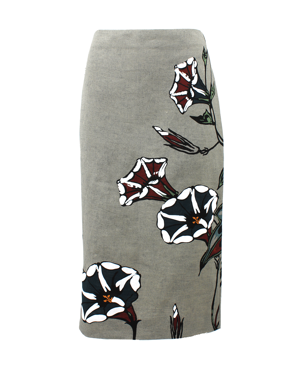 MARNI-Printed Pencil Skirt-