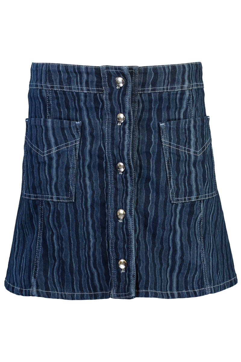 MARNI-Front Button Mini Skirt-