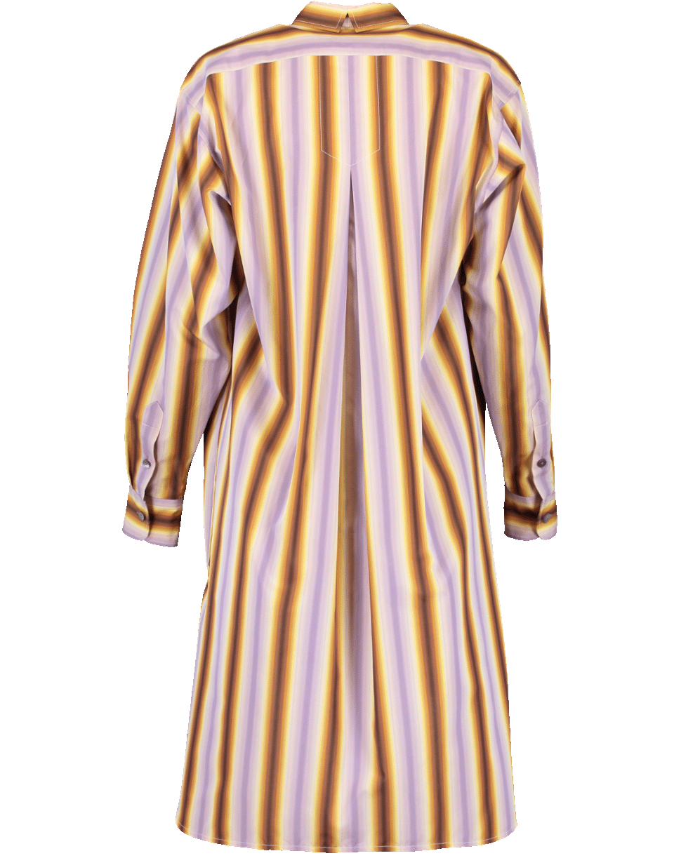 MARNI-Oversized Stripe Shirt Dress-