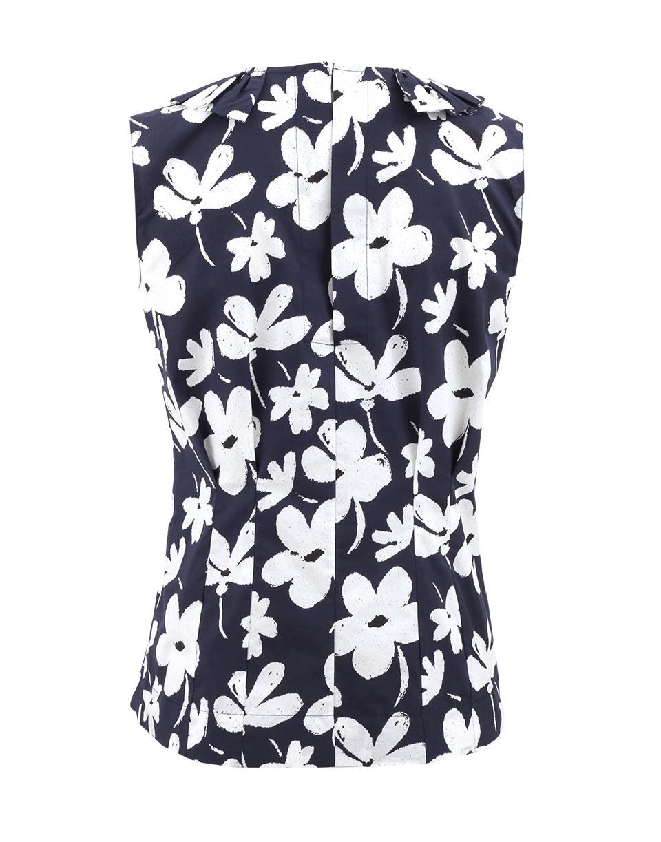 MARNI-Poplin Flower Tank-