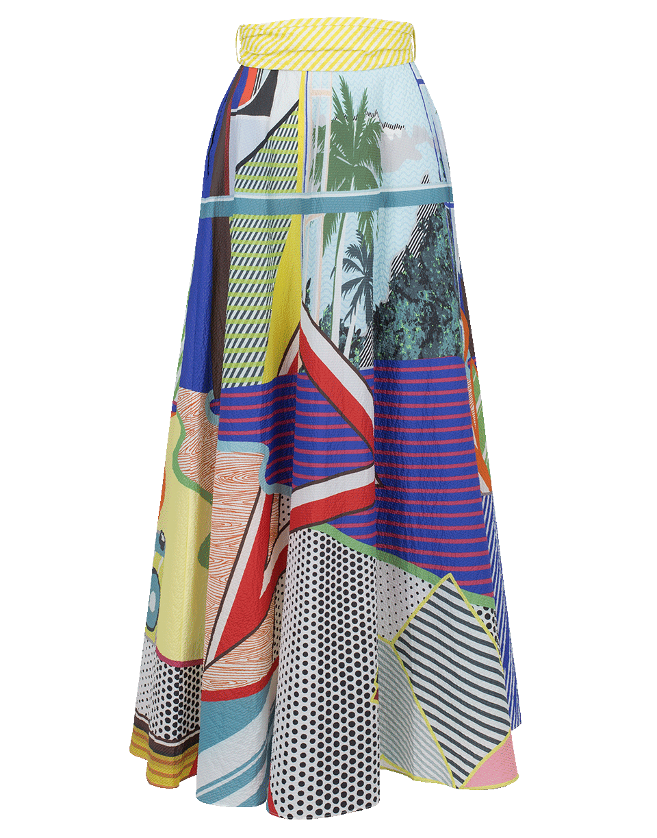 MARY KATRANTZOU-Camille Printed Skirt-