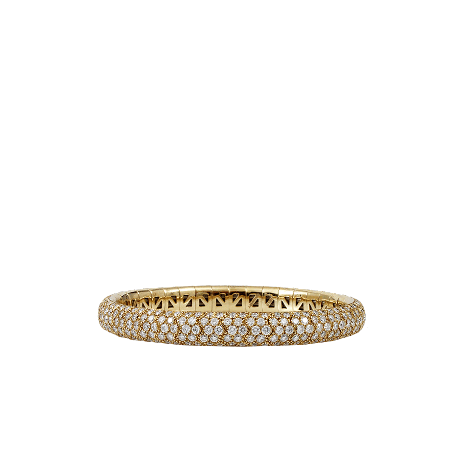 MATTIA CIELO-Universo Diamond Stretch Bracelet-YELLOW GOLD