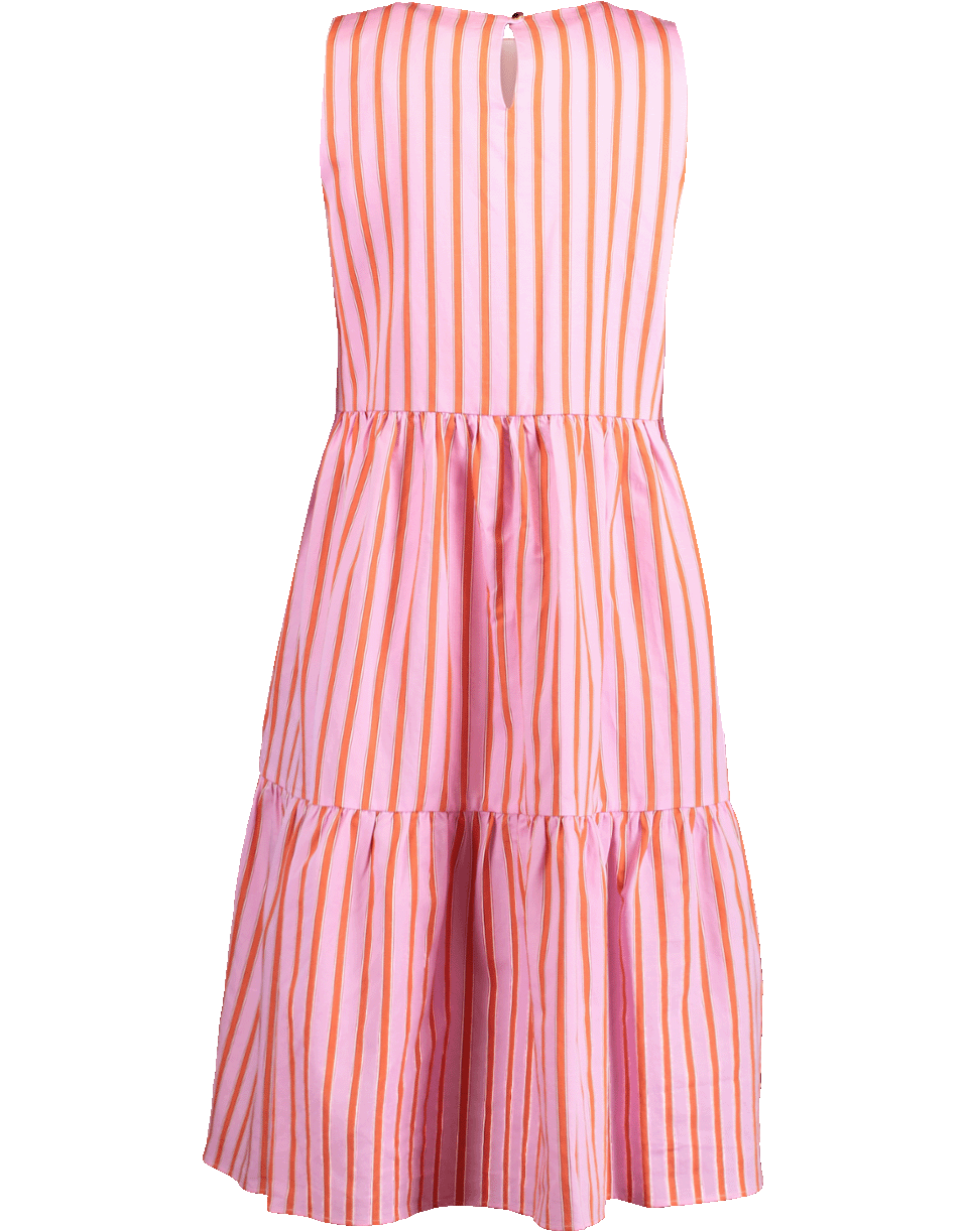 Peasant Dress CLOTHINGDRESSCASUAL MDS STRIPES   