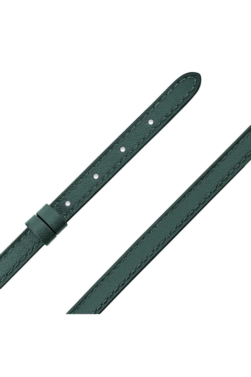 MESSIKA-My Move Leather Bracelet - English Green-GREEN