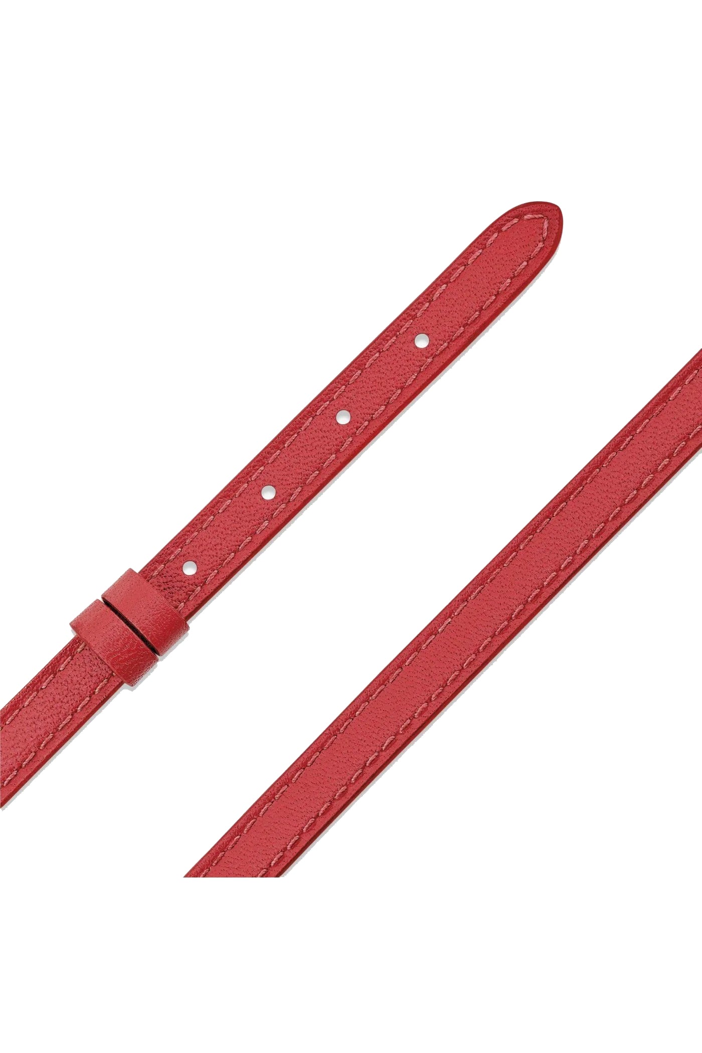 MESSIKA-My Move Leather Bracelet - Cherry Red-RED