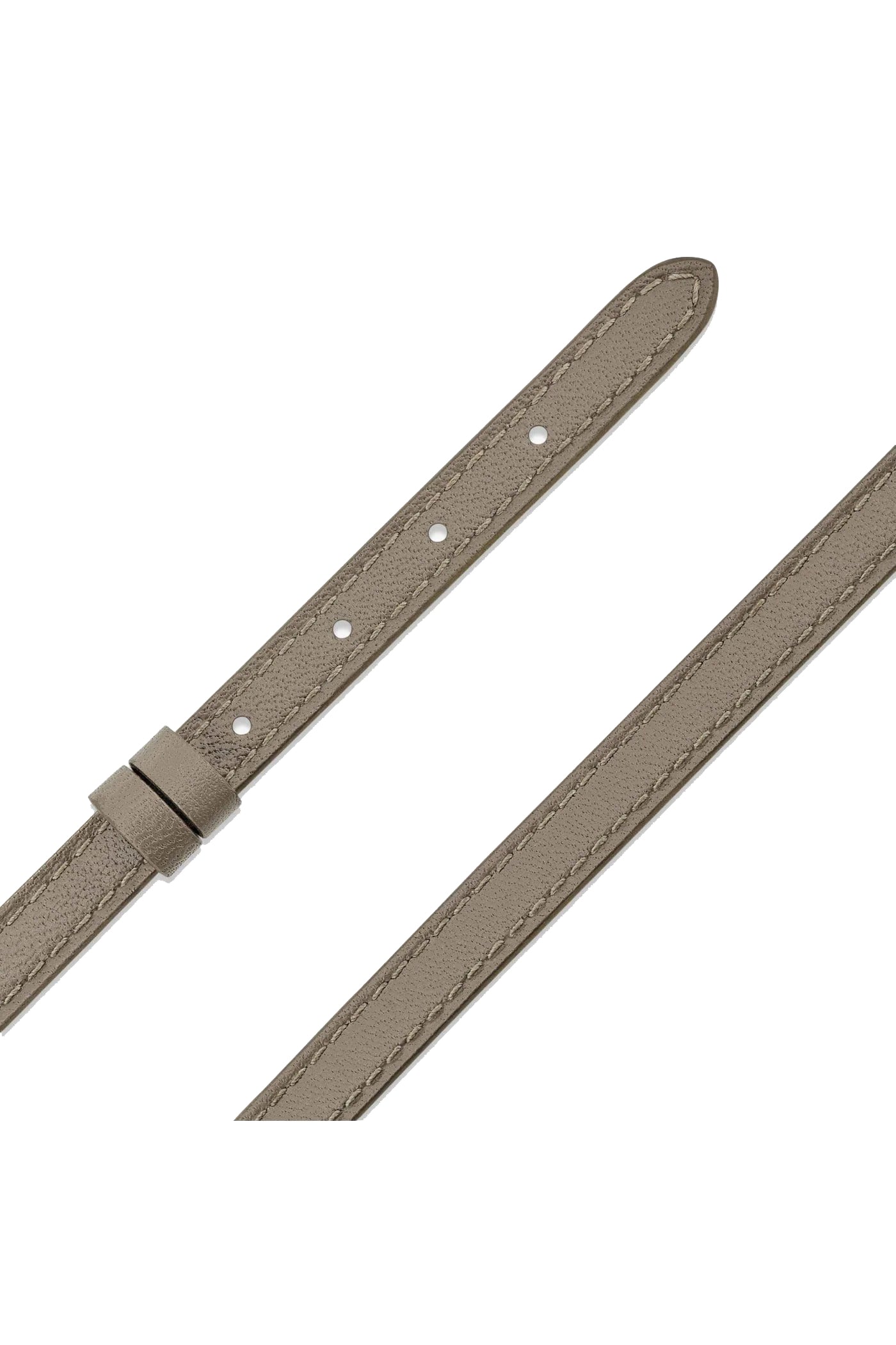 MESSIKA-My Leather Bracelet - Taupe-TAUPE