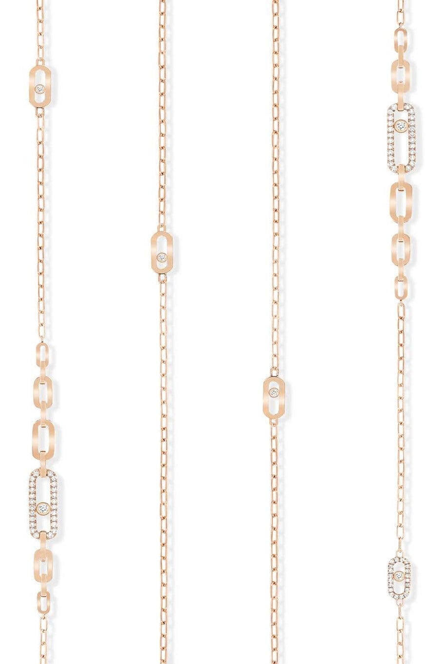 MESSIKA-Move Uno Long Necklace-ROSE GOLD
