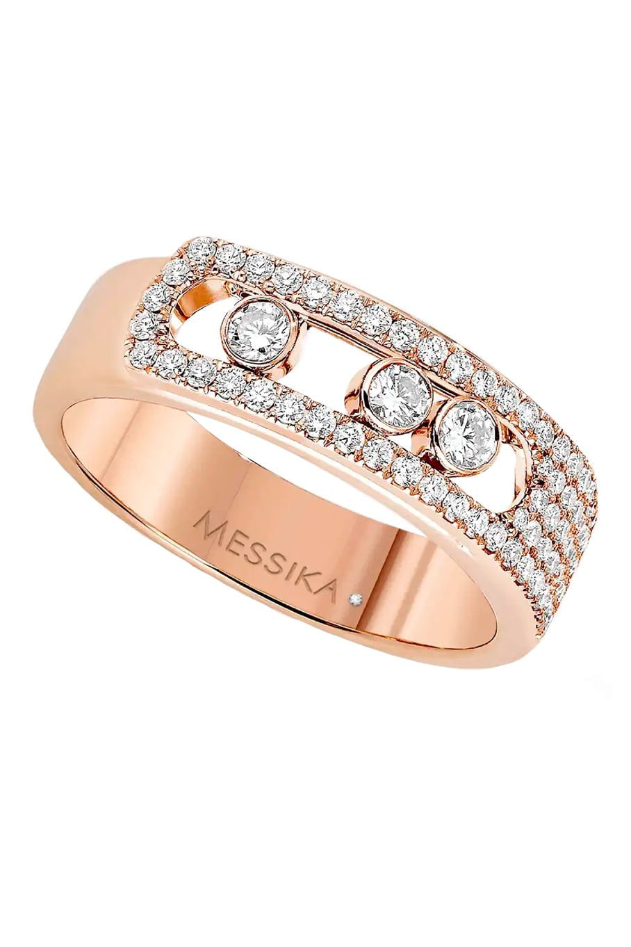MESSIKA-Move Noa Pave Ring-ROSE GOLD