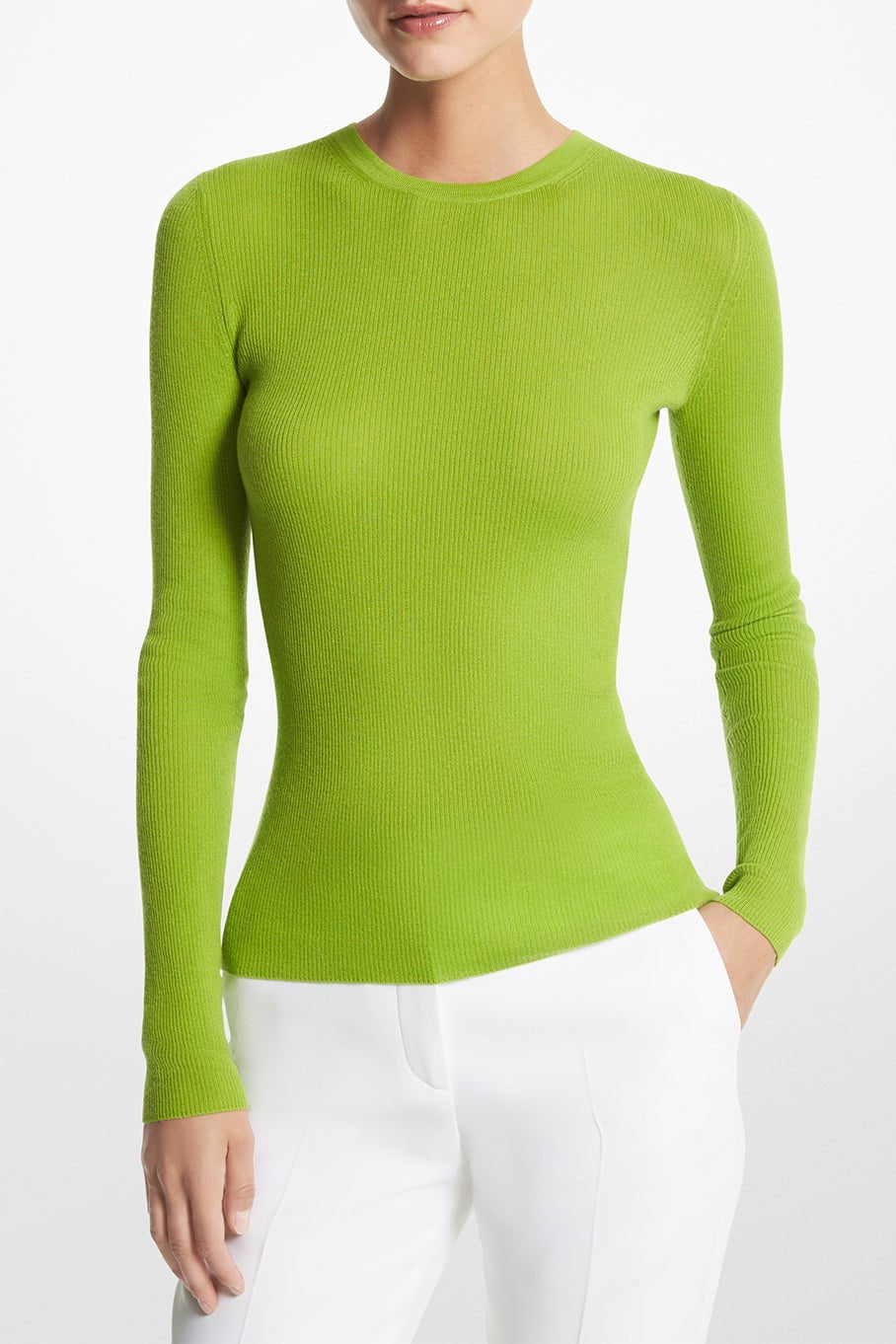 MICHAEL KORS-Hutton Pullover - Lime-