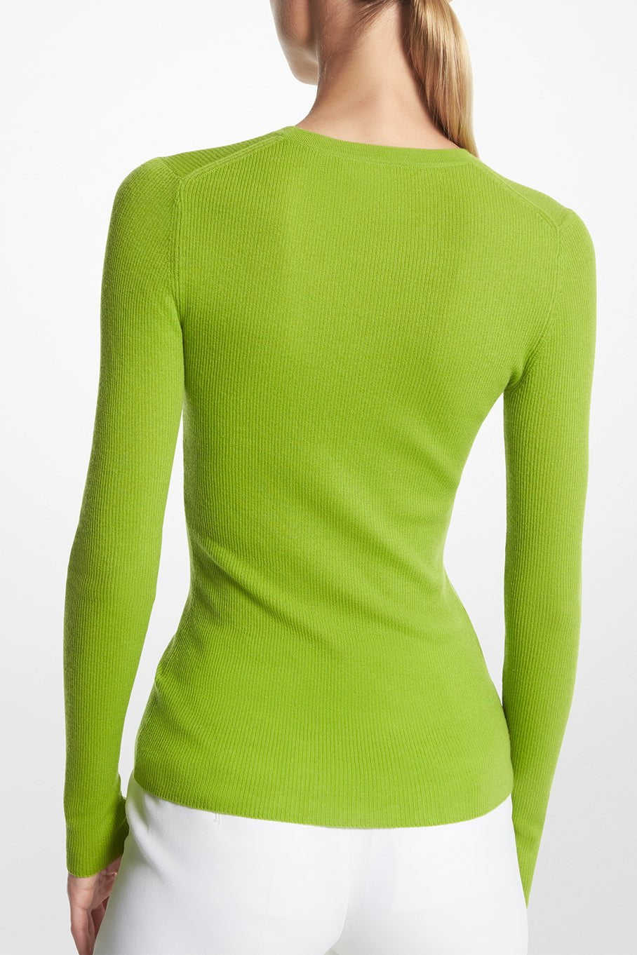 MICHAEL KORS-Hutton Pullover - Lime-