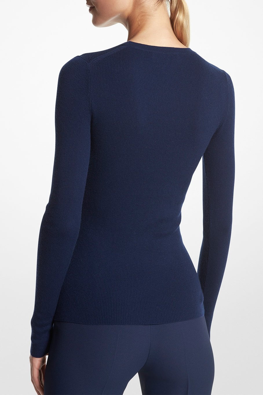 MICHAEL KORS-Hutton Pullover - Navy-