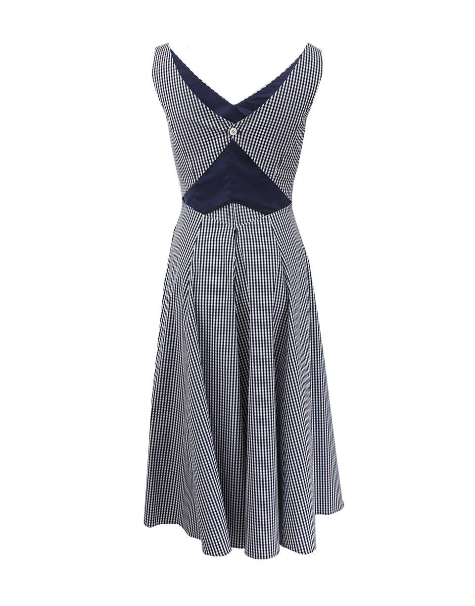 MICHAEL KORS-Gingham Dance Dress-