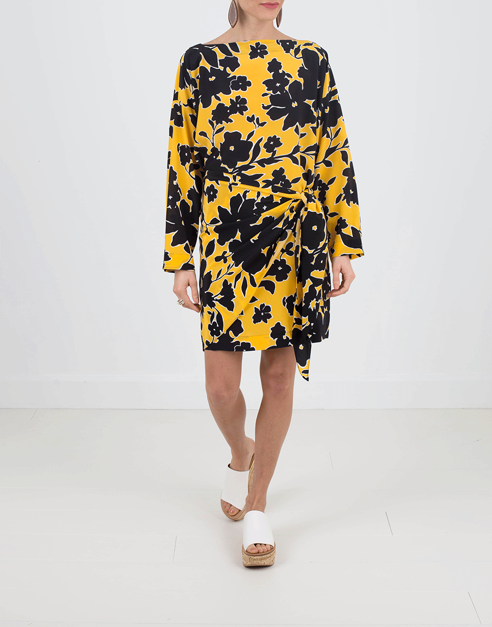 Shift Dress With Pareo – Marissa Collections