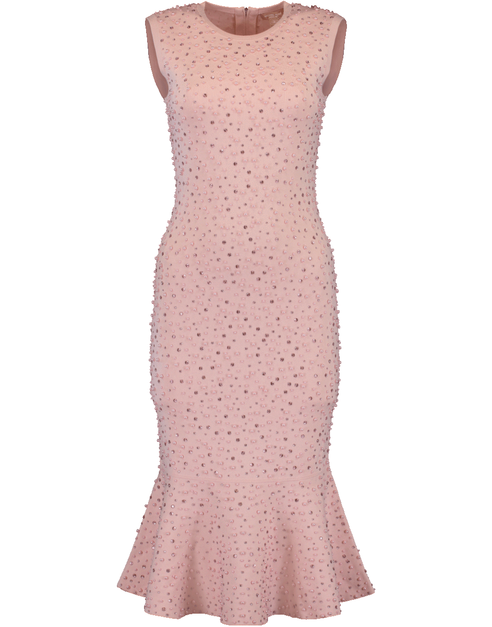 Pearl Crystal Sheath Dress CLOTHINGDRESSEVENING MICHAEL KORS   
