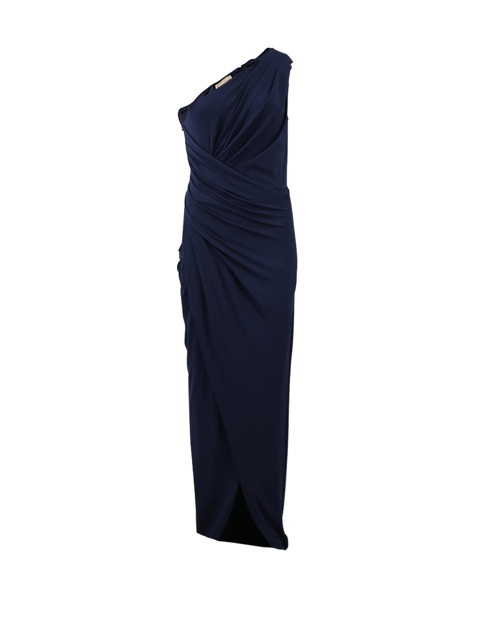 MICHAEL KORS-Off Shoulder Twist Gown-