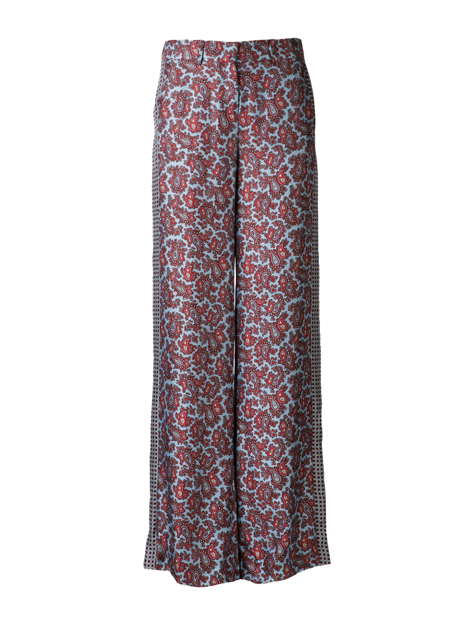 Paisley Print Tuxedo Pant – Marissa Collections