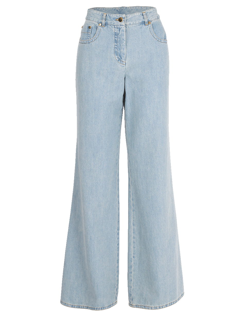 MICHAEL KORS-Wide Leg Denim Pant-