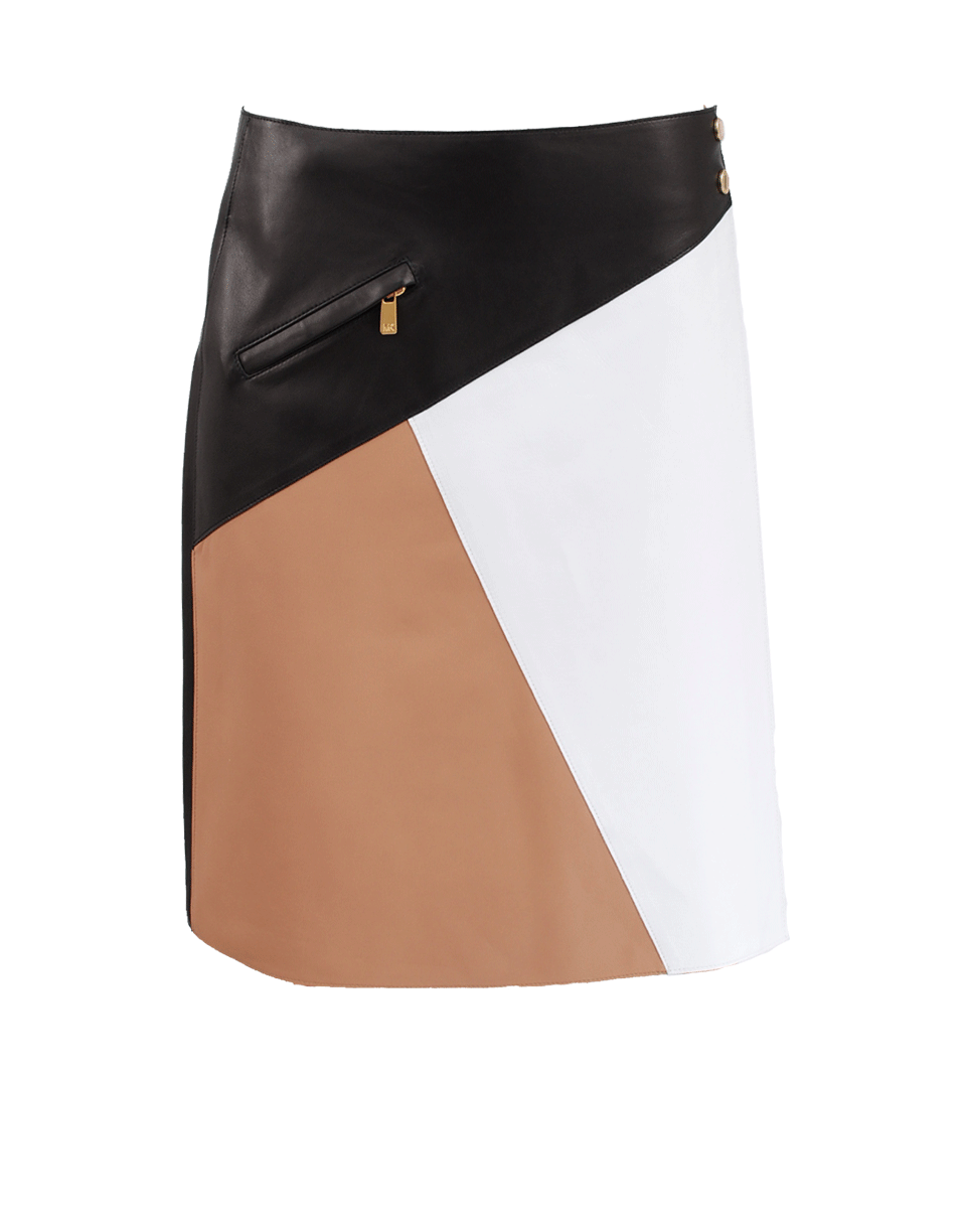 MICHAEL KORS-Color Block Skirt-