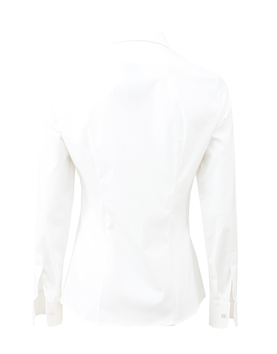 MICHAEL KORS-Cotton Poplin Slim Shirt-