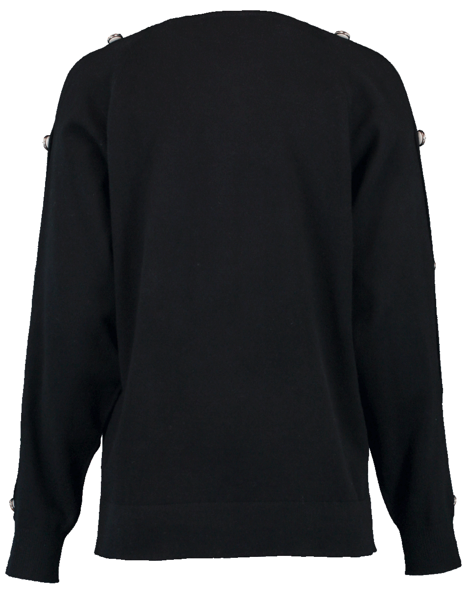 MICHAEL KORS-Cold Shoulder Sweater-