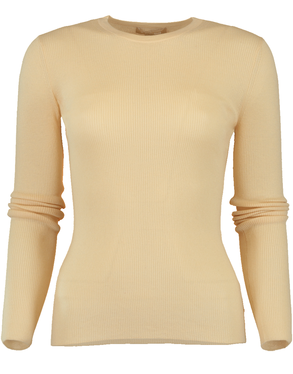 MICHAEL KORS-Ribbed Cashmere Top-