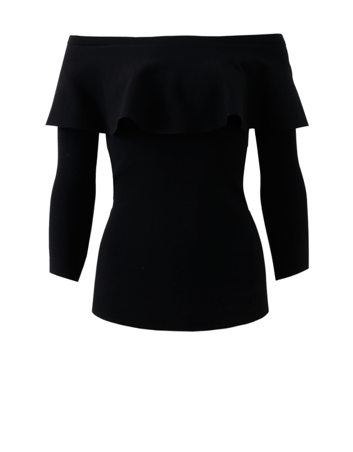 Ruffle Shoulder Top – Marissa Collections