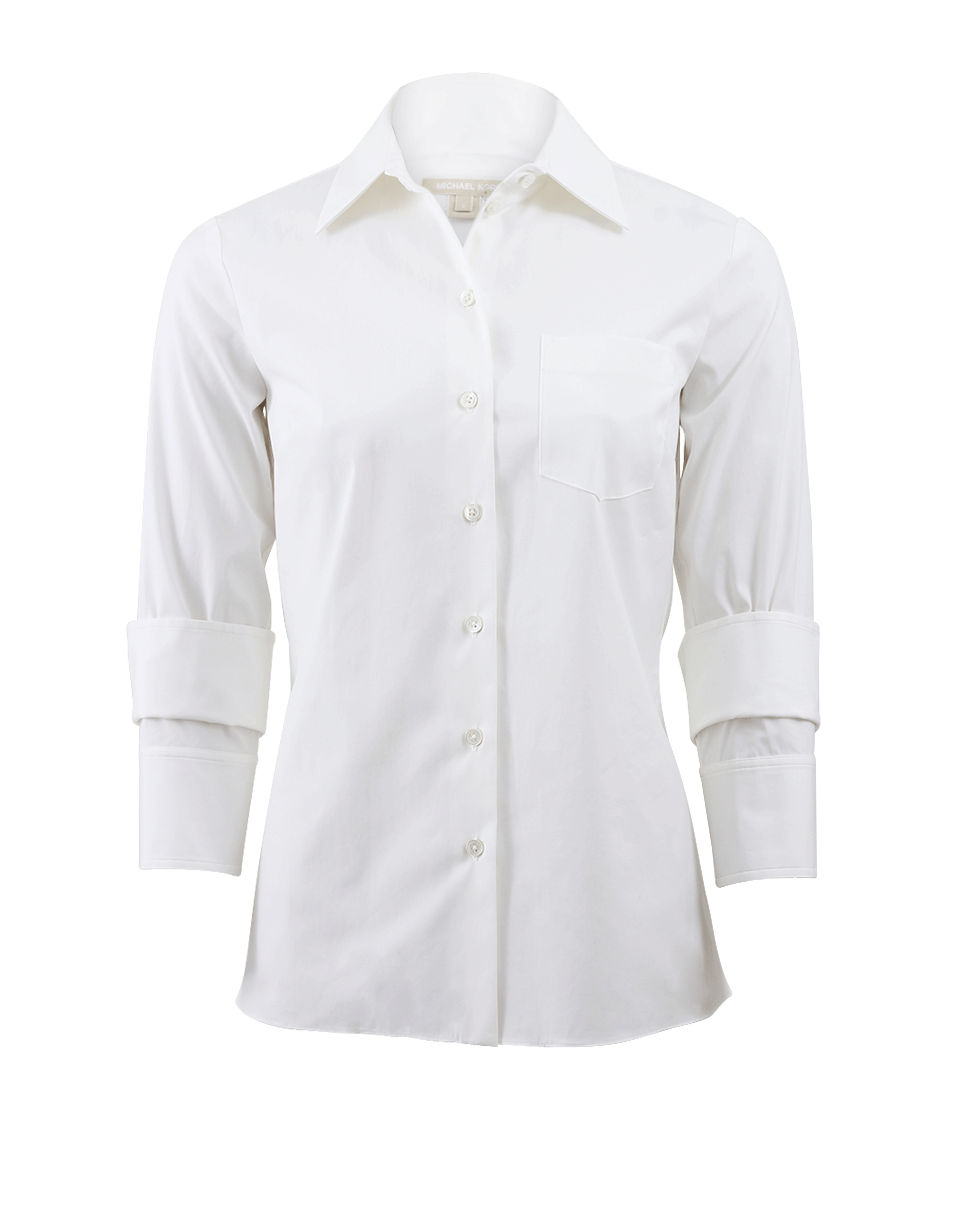 MICHAEL KORS-Double Cuff Shirt-