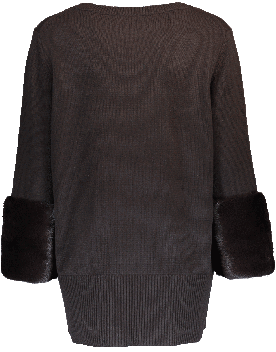 Mink Cuff Pullover CLOTHINGTOPSWEATER MICHAEL KORS   