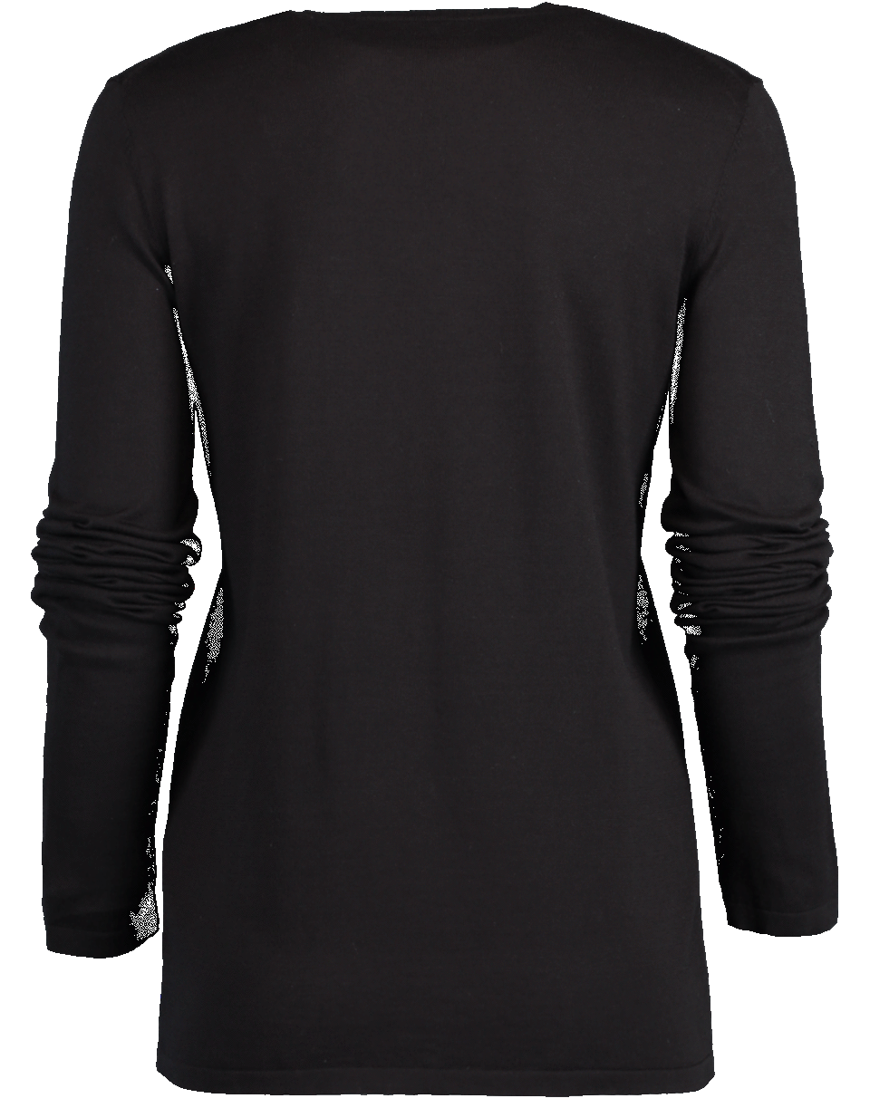 MICHAEL KORS-Studio 54 Cotton Long-Sleeve T-Shirt-