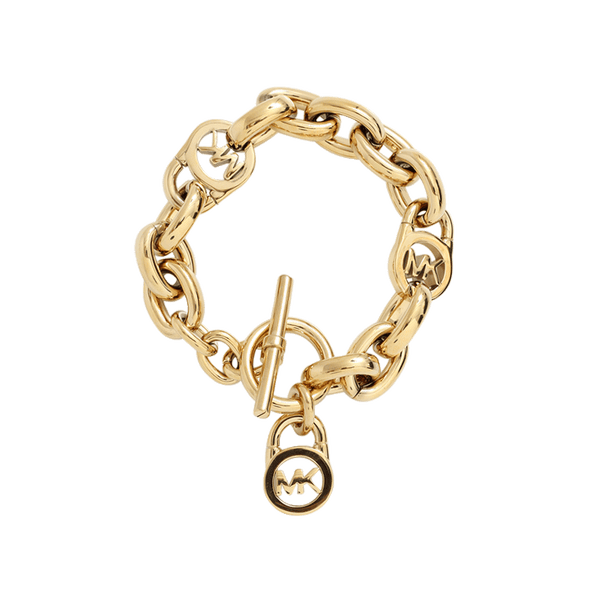 Michael Kors Chain and Logo Padlock Bracelet - Macy's