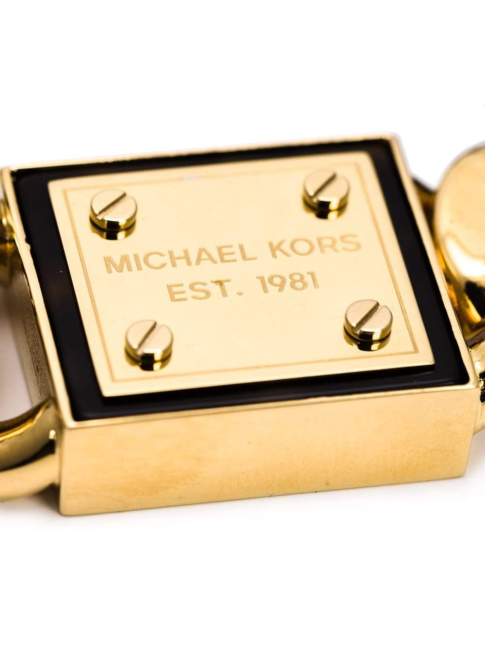MICHAEL KORS JEWELRY-Tortoise Curb Bracelet-GOLD