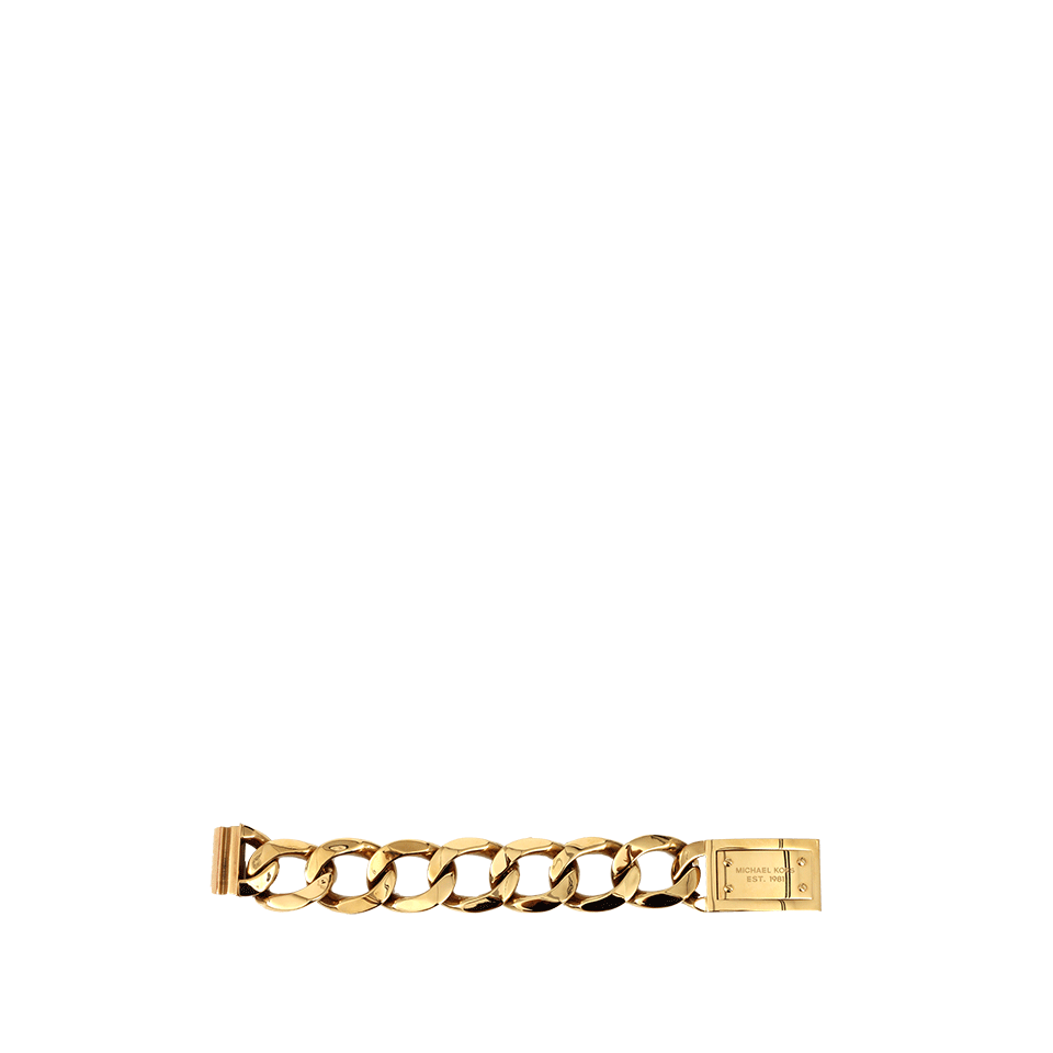 MICHAEL KORS JEWELRY-Large Curb Chain Bracelet-GOLD