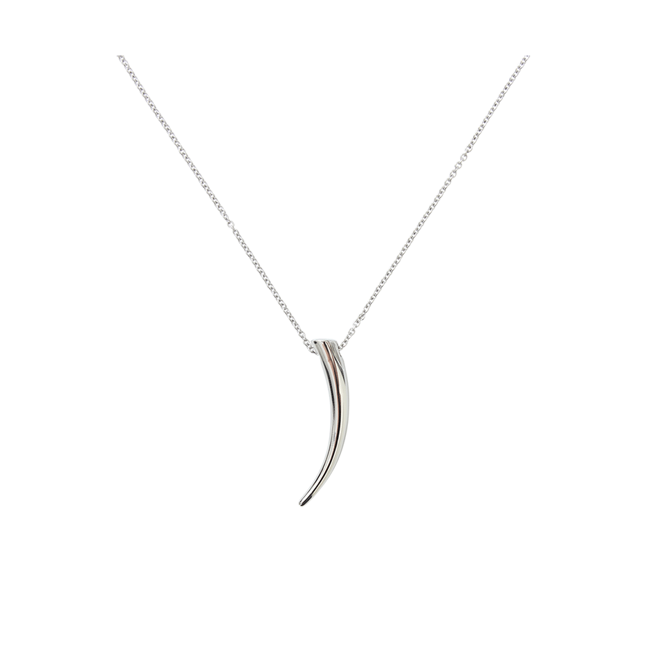 MICHAEL KORS JEWELRY-Horn Pendant Necklace-SILVER