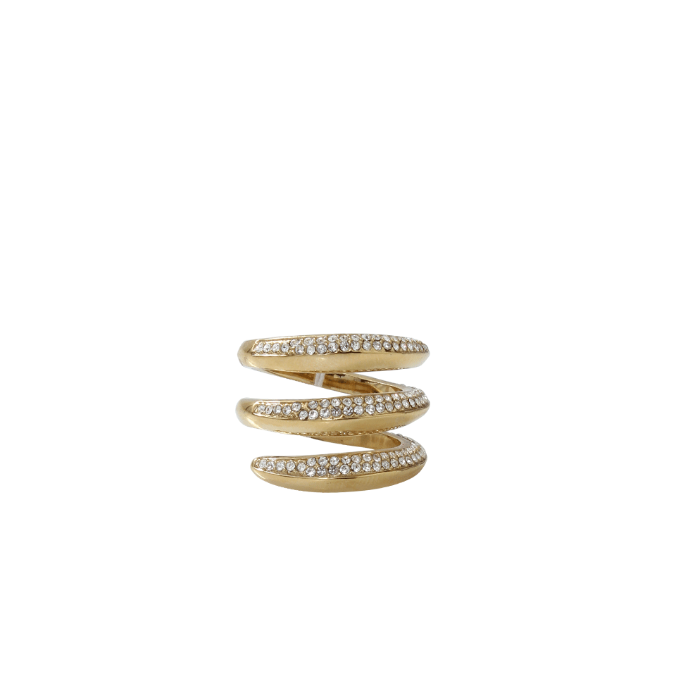 MICHAEL KORS JEWELRY-Circle Stone Ring-GOLD