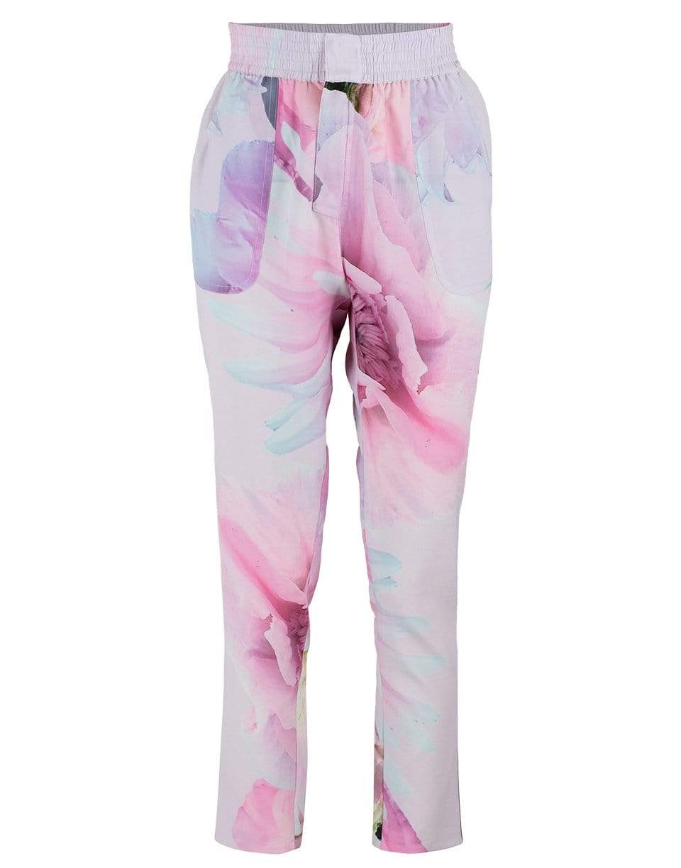 MIMI LIBERTE-Pink Flower Pants-