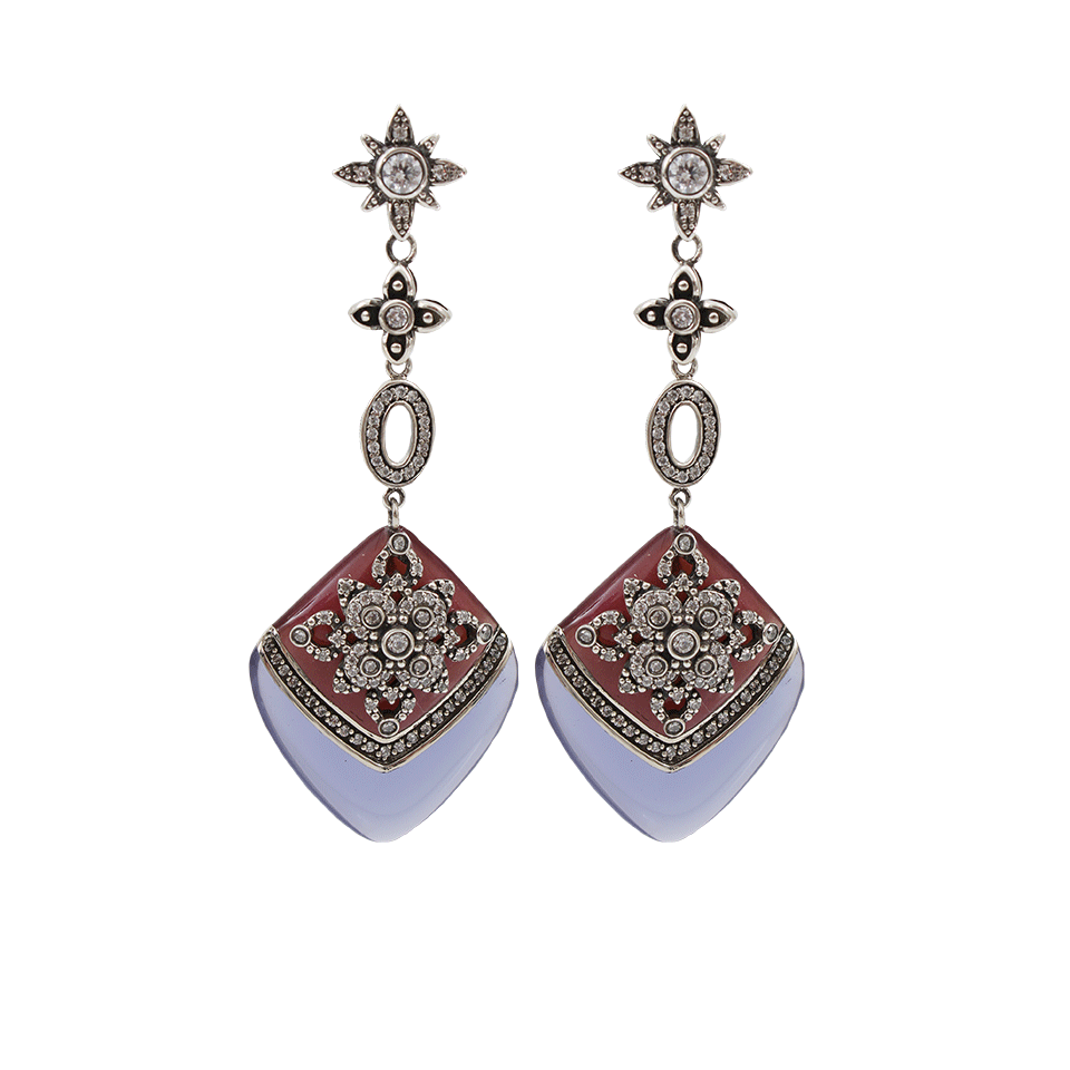 MIRIAM SALAT-Chantilly Earrings-ORCHID