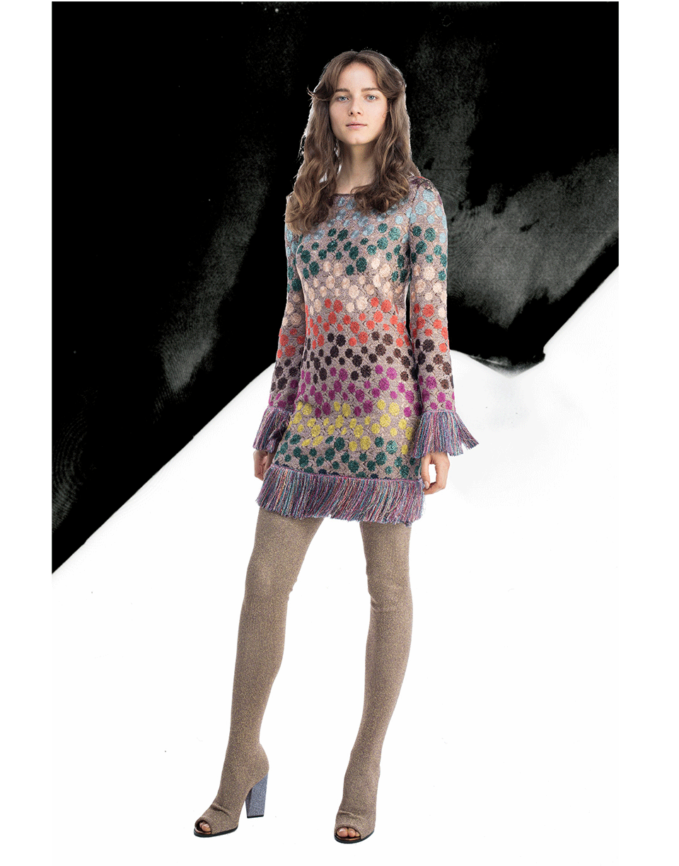 Multi Dot Print Dress CLOTHINGDRESSCASUAL MISSONI   