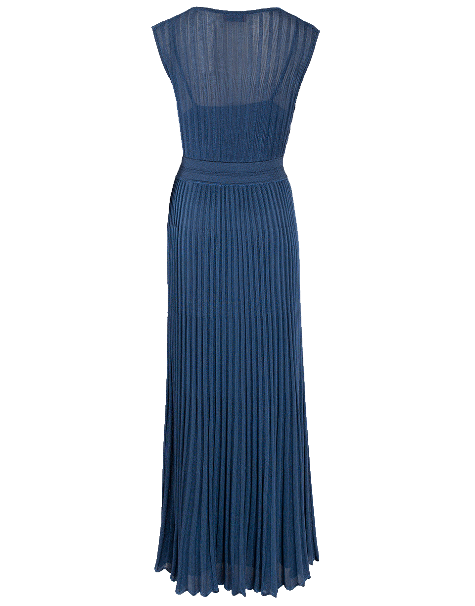 MISSONI-Fitted Lurex Dress-MIDNIGHT