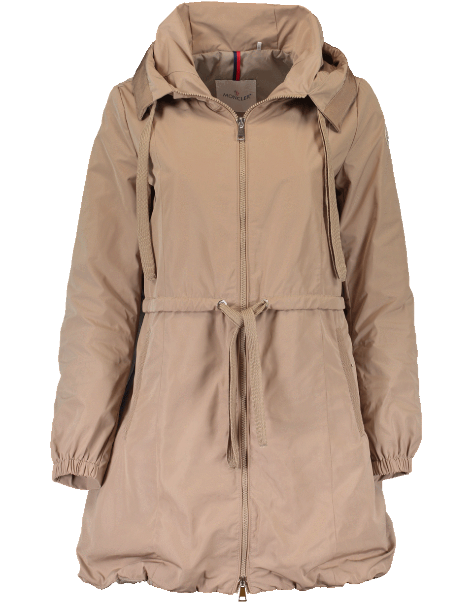 Topaze Drawstring Rain Coat CLOTHINGJACKETCASUAL MONCLER   