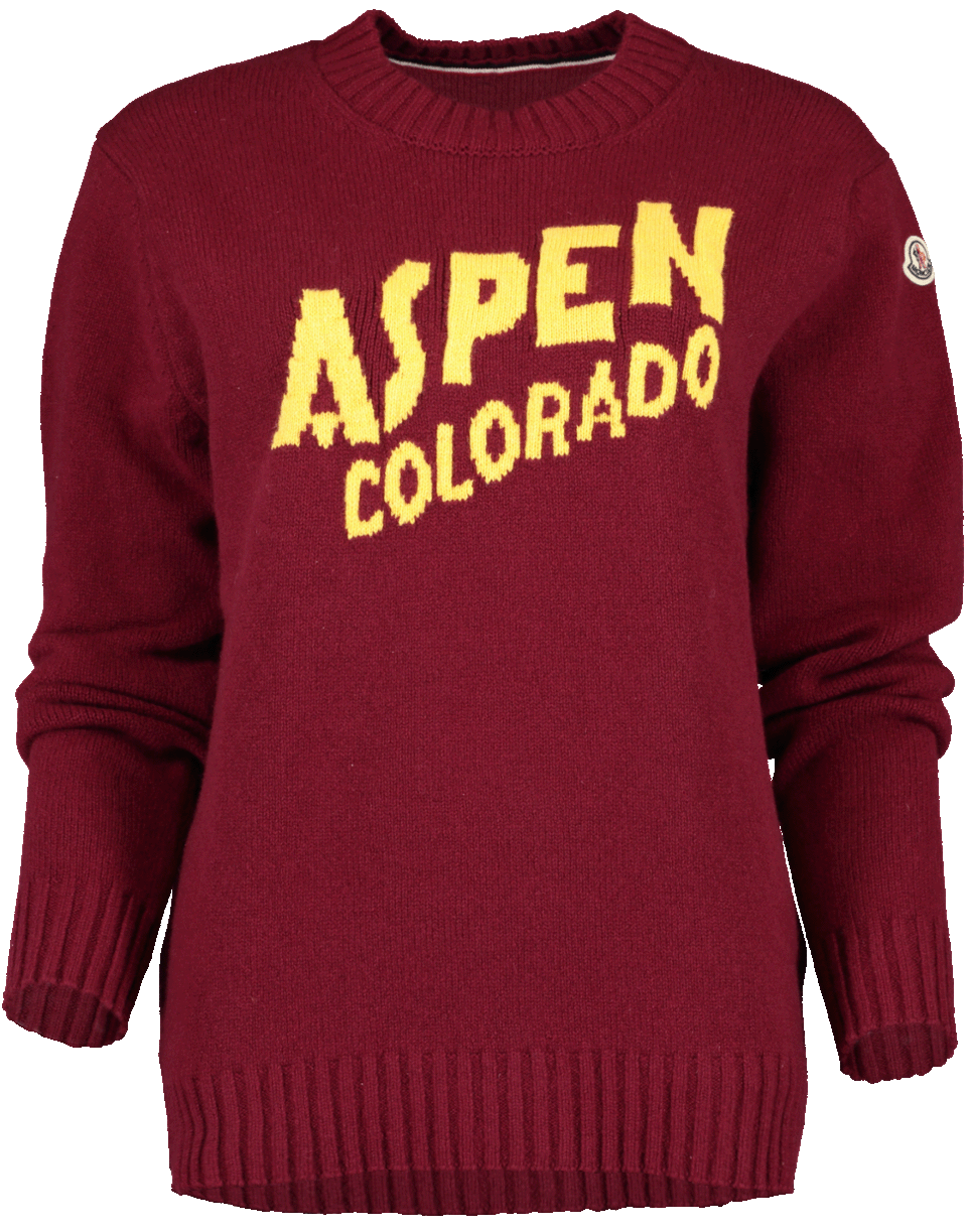 MONCLER-Aspen Crew Neck Sweater-