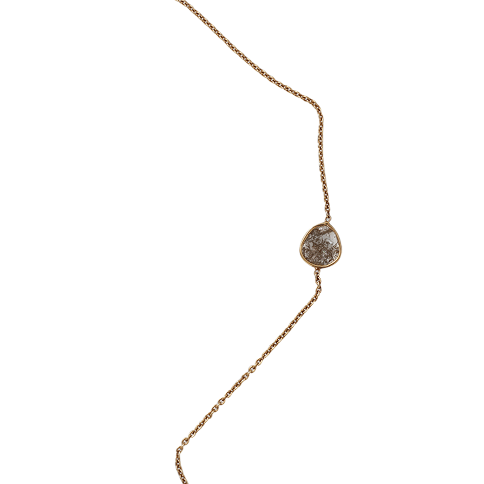 MONIQUE PEAN-Diamond Slice Wrap Necklace-ROSE GOLD