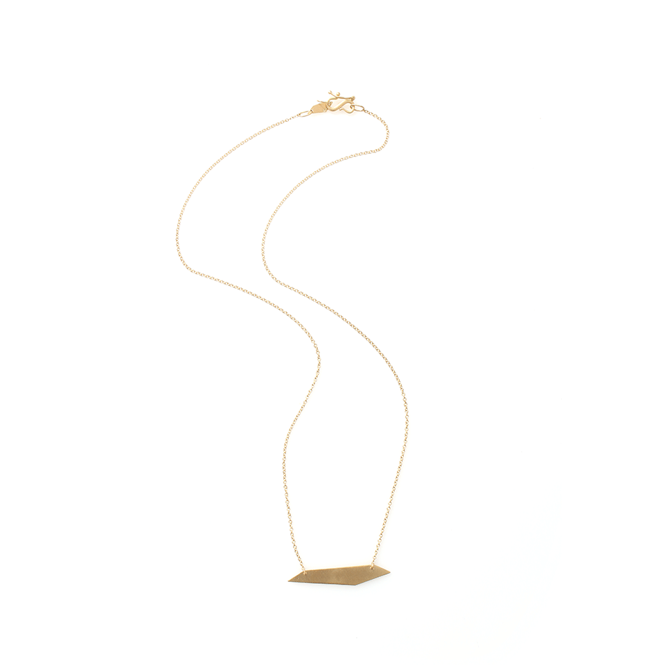 MONIQUE PEAN-Signature Geometric Necklace-YELLOW GOLD